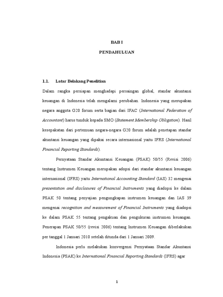 Contoh kasus relevan