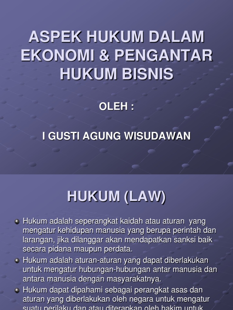 Jurnal Hukum Bisnis Yayasan Pengembangan Hukum Bisnis