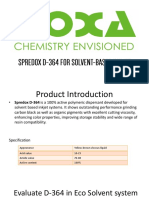 Spredox D 364 For Solvent Based Inkjet