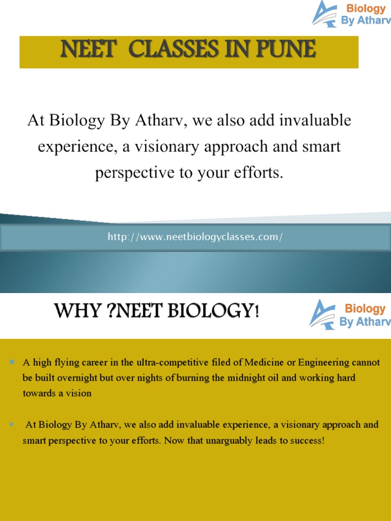 NEET Biology Prep in Pune | PDF | Technology & Engineering