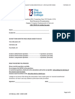 End Semester Examination: Foundation BSC Computing (Sept 2015 Intake L3S1)