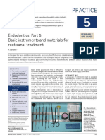 Endodontics Part 5 Basic Instruments For RCT