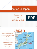 Education in Japan: Superpower or A Nation at Risk