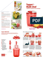 D 169 Tupper®-Multi-Chef Rezeptideen PDF