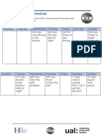 Production Schedule 2