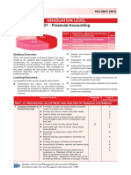 Financial Accounting G1 - : Graduation Level