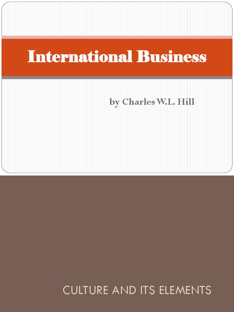 Understanding Cultural Differences in Business | PDF | Social ...