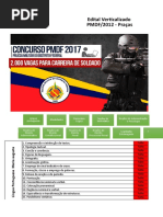 Edital Verticalizado PMDF Soldado 2013