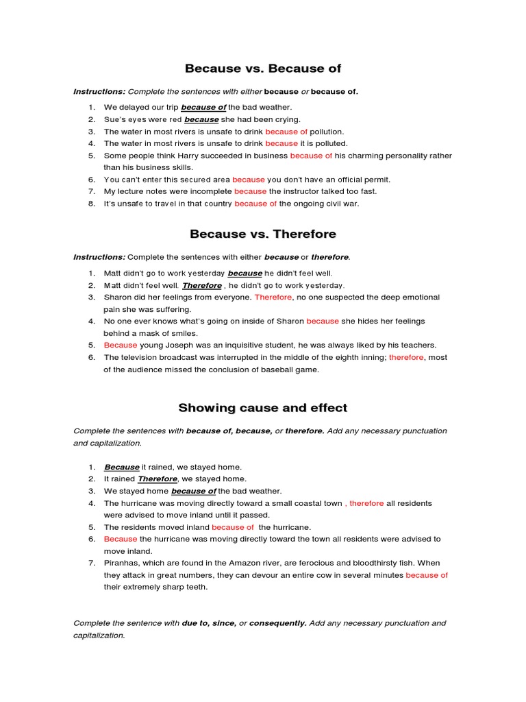 Cause and Effect: Usage Guide | PDF | Foreign Language Studies