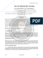 Analysis of Pressure Vessel: Pravinkumar Nase, P. Srinivasa Kumar, P. H. V. Sesha Talapa Sai