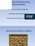 Libro de Los Salmos o Salterio