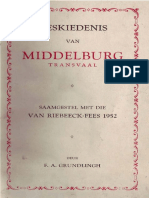 1952 Poskoets FA Grundlingh