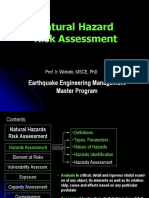 Natural Hazard Risk Assessment (Prof. Widodo)
