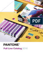 PANTONE Full Line Color Standards Tools Catalog 2016