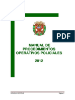 Mapro Procedimientos Operativos 2013 Copia