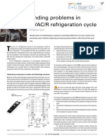 Finding Problems in HVAC R Refrigeration Cycle