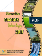 Kecamatan Cisolok Dalam Angka 2017