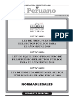Separata Especial Ley NÂ° 30693 Al 30695 PDF