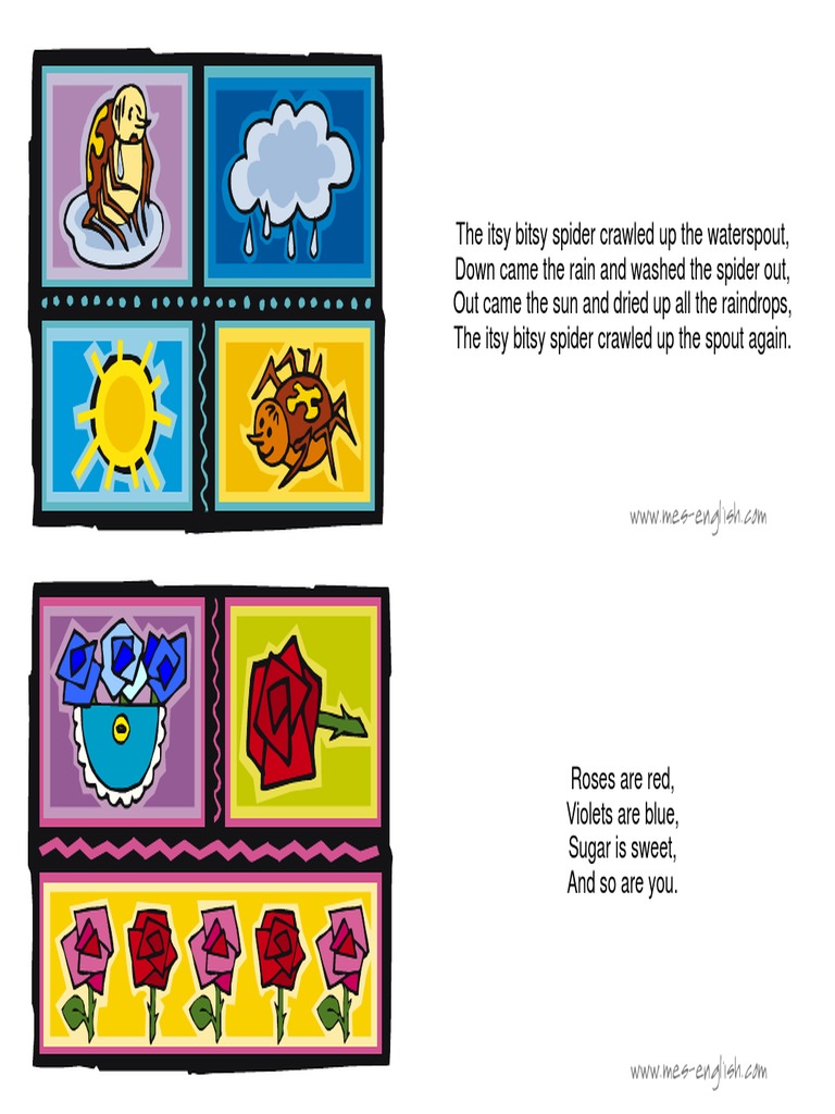 Itsy Bitsy Spider Pdf Pdf