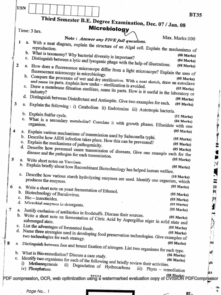 Concept of microbiology picture