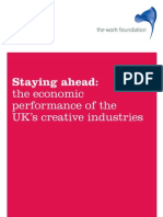 The Work Foundation - Economic Performance of UK's Creative Industry