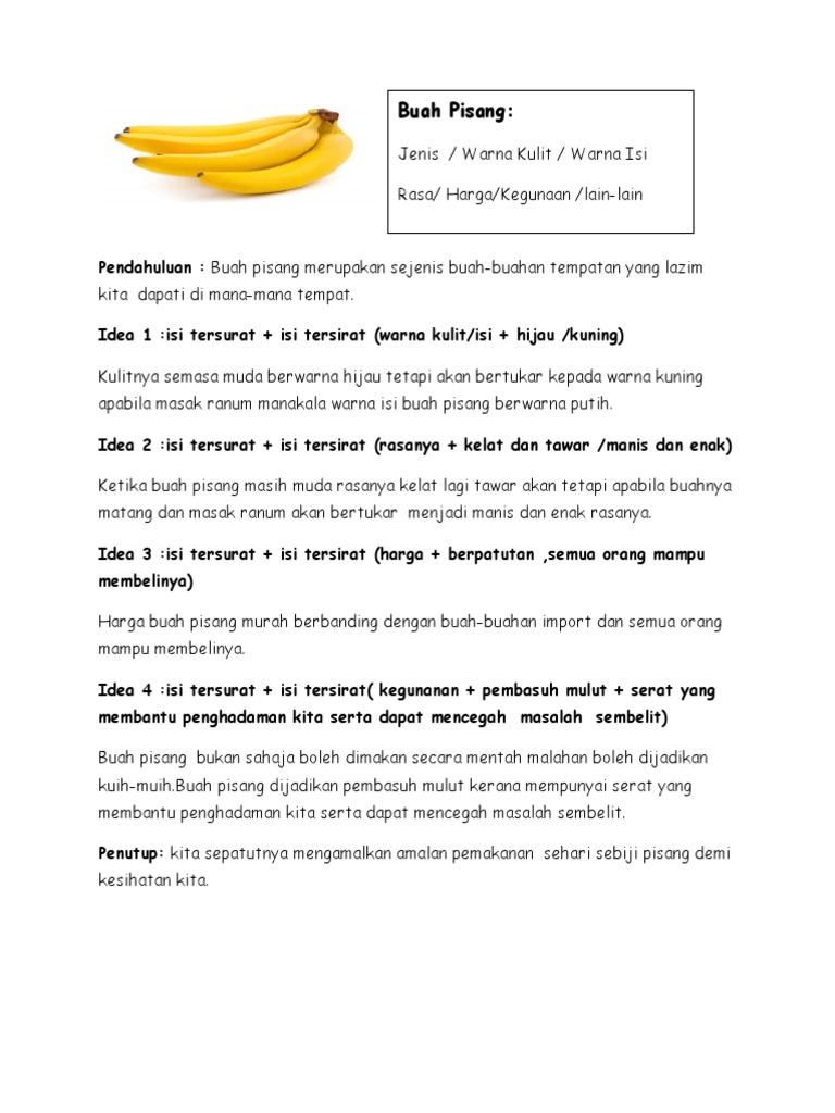 Buah Pisang Pdf