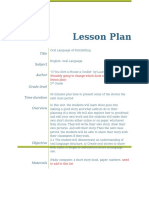 Lesson Plan: Title Subject Author