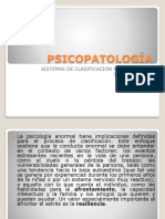 Psicopatología-clasificación y Diagnostico