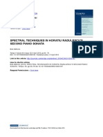 Bob Gilmore, Spectral Techniques in Horatiu Radulescus Second-Sonata PDF