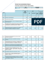 Gra Proyectos de Inversión Pública