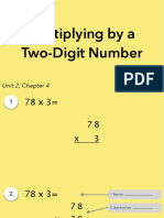 Multiplying by A Two-Digit Number: Unit 2, Chapter 4 Lesson 2.4