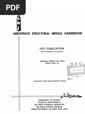 Aerospace Structural Metals Handbook Volume 3 Alloy Copyright