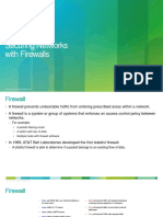 Securing Networks With Firewalls: © 2012 Cisco And/or Its Affiliates. All Rights Reserved. 1