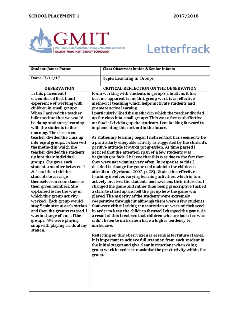 Effective Group Learning Strategies | PDF | Teachers | Classroom