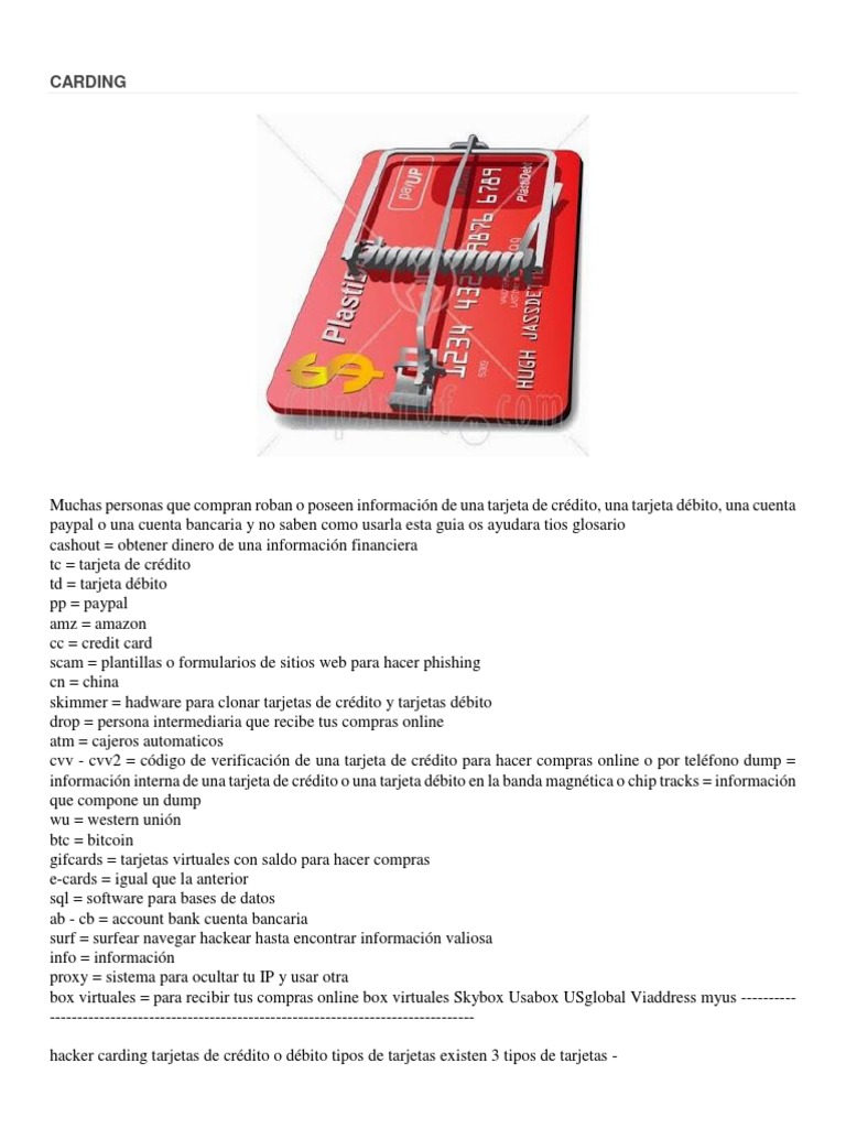 Carding educación Tarjeta de crédito Tarjeta de débito