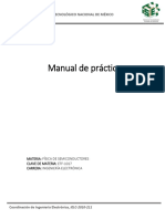 Manual de prácticas de Física de Semiconductores