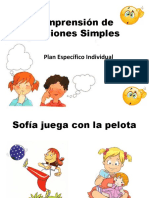 Comprensión de Oraciones Simples