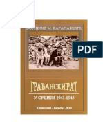 Borivoje M. Karapanđžić - Građanski Rat U Srbiji 1941-1945 PDF