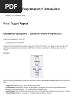 Guía de RAPTOR: Algoritmos y Diagramas | PDF | Lenguaje de programación ...