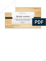 Quality Matters PDF