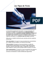 Los Distintos Tipos de Texto.docx