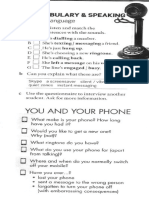 Phone Language. Vocab and Speaking