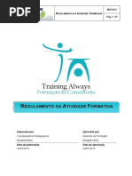 MAF.02_2 - Regulamento Da Atividade Formativa