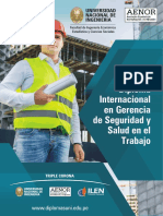 Diploma Internacional en Gerencia de Seguridad y Salud en El Trabajo
