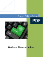 Green Office Guide: National Finance Limited