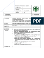 Genset operasional prosedur singkat