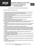 Disposiciones Del Estudiante