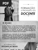 Apresentação Formação e Profissão Do Docente