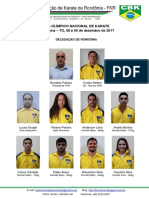 Delegação FKR - Pré-olímpico Nacional