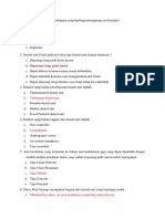 Soal Dental Unit